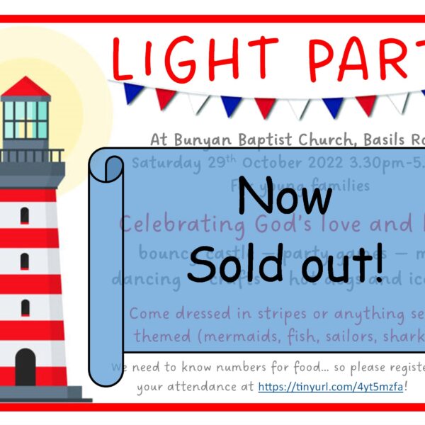 Light Party now Sold Out